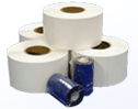 Thermal labels and ribbons